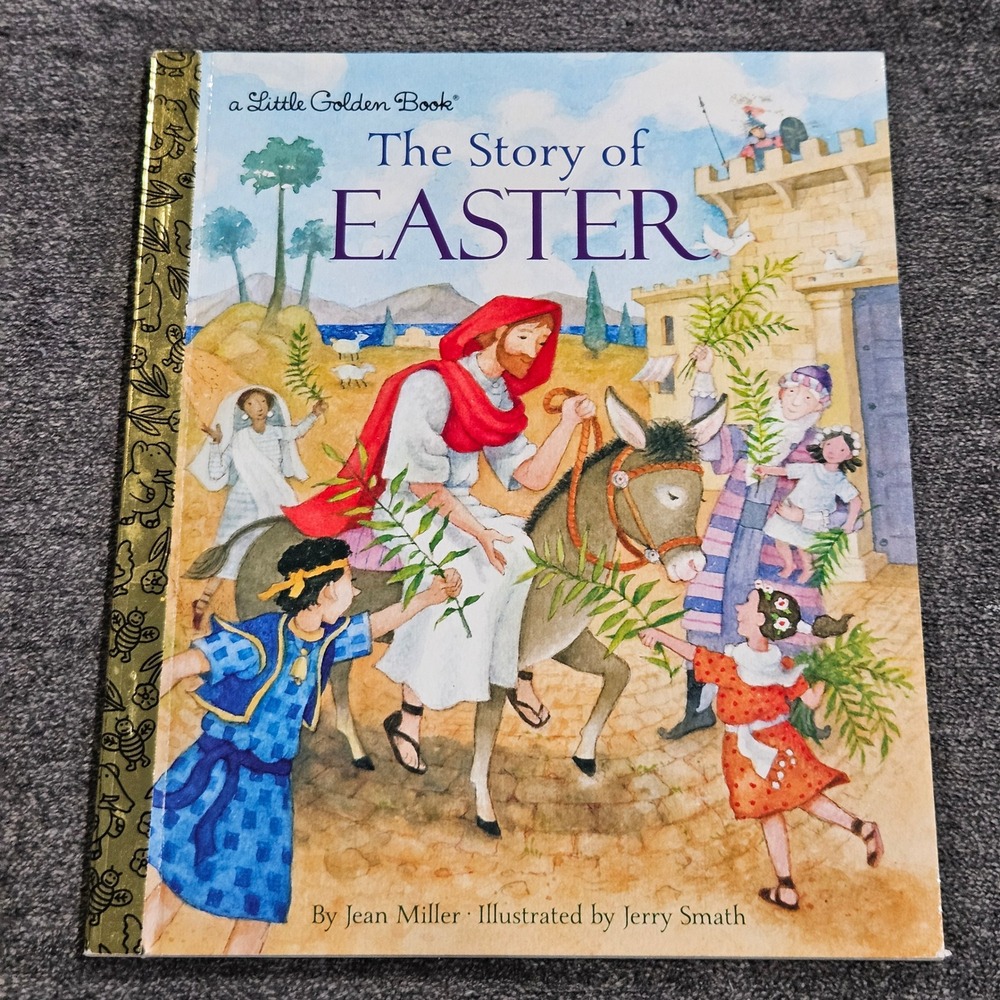 The Story of Easter Little Golden Book Jean Miller Jerry Smath Hardcover 2018‎